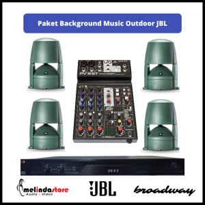Paket Background Music Outdoor Speaker JBL - 4 Speaker